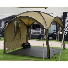 Tapis de sol - KAMPA - MOD 250 Dune - 2,50 x 2,50 m - Noir