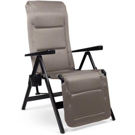 Chaise longue - DOMETIC - Gardina Lounger - Gris - Inclinable - Alumin