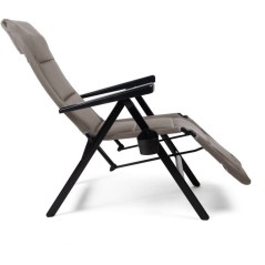 Chaise longue - DOMETIC - Gardina Lounger - Gris - Inclinable - Alumin