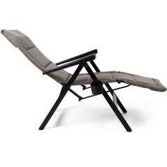 Chaise longue - DOMETIC - Gardina Lounger - Gris - Inclinable - Alumin