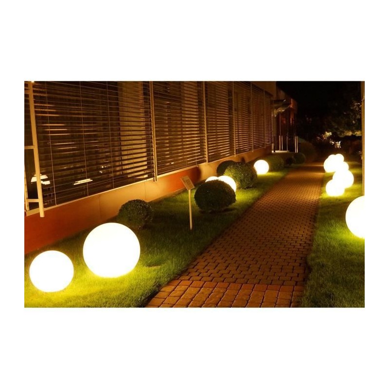 LUMISKY - Boule lumineuse filaire pour extérieur LED - blanc BOBBY - LUMISKY - Boule lumineuse filaire pour extérieur LED - blanc BOBBY -