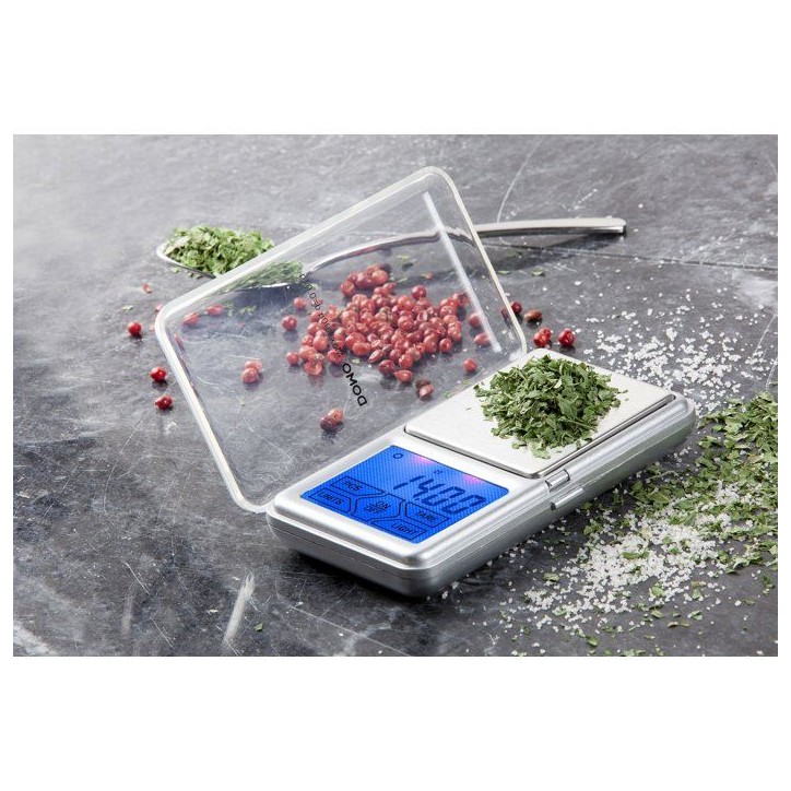 Balance de cuisine électronique - DOMO DO9096W - Graduation 0.01g - Portée 0.2kg - Affichage LED Balance de cuisine électronique - DOMO DO9096W - Graduation 0.01g - Portée 0.2kg - Affichage LED