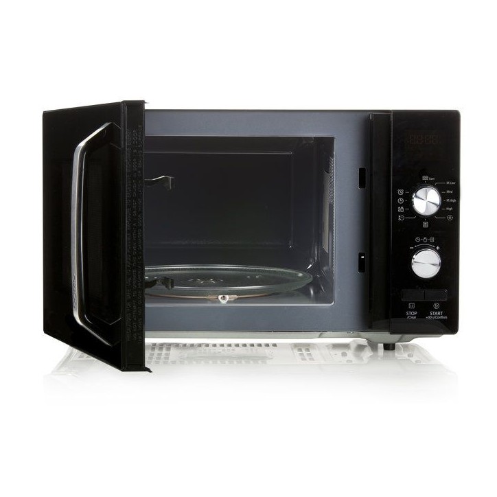 Micro-ondes - DOMO - DO2924 - Noir - 48,5 x 40,8 x 29,3 cm - 23L - 800 W - Monofonction - 5 niveaux de puissance Micro-ondes - DOMO - DO2924 - Noir - 48,5 x 40,8 x 29,3 cm - 23L - 800 W - Monofonction - 5 niveaux de puissance