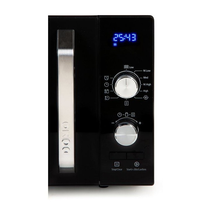 Micro-ondes - DOMO - DO2924 - Noir - 48,5 x 40,8 x 29,3 cm - 23L - 800 W - Monofonction - 5 niveaux de puissance Micro-ondes - DOMO - DO2924 - Noir - 48,5 x 40,8 x 29,3 cm - 23L - 800 W - Monofonction - 5 niveaux de puissance