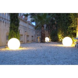 LUMISKY - Boule lumineuse filaire pour extérieur LED - blanc BOBBY -
