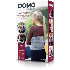Ceinture chauffante DOMO DO639K - Super doux - Chauffe rapide - 3 nive