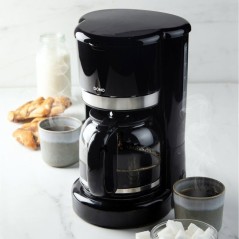 Cafetiere filtre - DOMO - DO1141K - 900 W - 12 tasses - 1,5 L - Noir