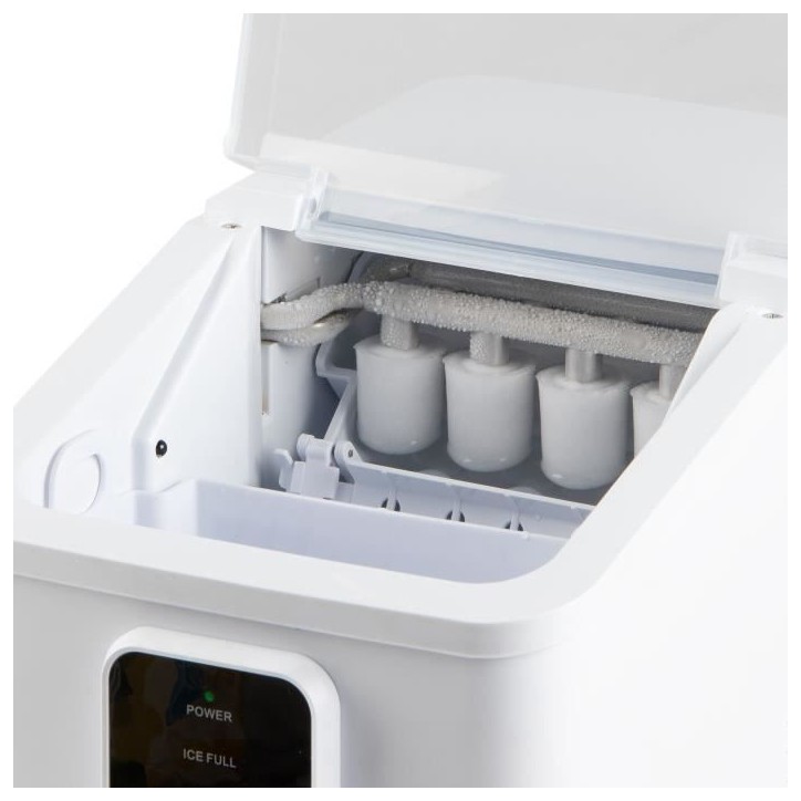 Machine a glaçons - DOMO - DO9292IB - Fonction autonettoyante - Portable - 12 kg/ 24h - Blanc Machine a glaçons - DOMO - DO9292IB - Fonction autonettoyante - Portable - 12 kg/ 24h - Blanc