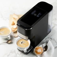 Machine a expresso 4-en-1 - DOMO - 1525 W - 1,5 L - Noir