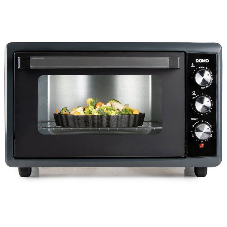Four électrique multifonction XXL - DOMO - DO808GO 6 50 L - Noir - 2000 W- Jusqu'a 230° - Minuterie 90 min - 4 fonctions de ch Four électrique multifonction XXL - DOMO - DO808GO 6 50 L - Noir - 2000 W- Jusqu'a 230° - Minuterie 90 min - 4 fonctions de ch