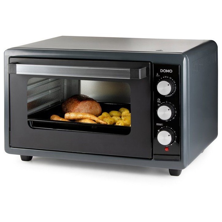 Four électrique multifonction XXL - DOMO - DO808GO 6 50 L - Noir - 2000 W- Jusqu'a 230° - Minuterie 90 min - 4 fonctions de ch Four électrique multifonction XXL - DOMO - DO808GO 6 50 L - Noir - 2000 W- Jusqu'a 230° - Minuterie 90 min - 4 fonctions de ch