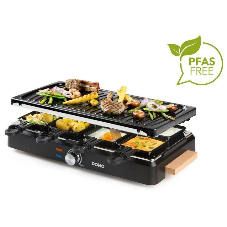 Appareil a raclette - DOMO - DO9294G - 8 personnes - Gril - 1400 W Appareil a raclette - DOMO - DO9294G - 8 personnes - Gril - 1400 W