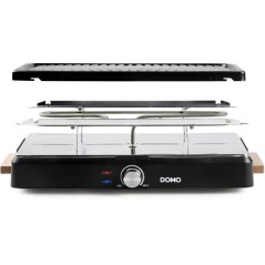 Appareil a raclette - DOMO - DO9294G - 8 personnes - Gril - 1400 W