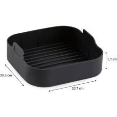 Accessoires AirFryer - DOMO - 12 pieces - Noir
