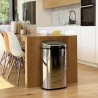 Poubelle de cuisine push - CITY - KITCHEN MOVE - 58 L - Ouverture simp