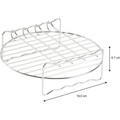 Accessoires AirFryer - DOMO - 12 pieces - Noir