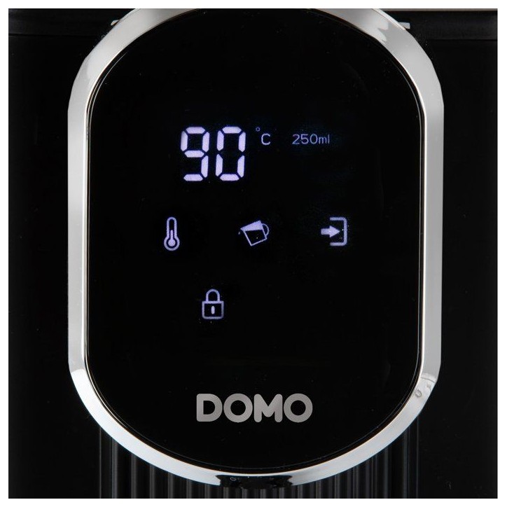 Distributeur d'eau chaude - bouilloire - DOMO - DO524WK - 2600 W - 2,5 L - Réglages de température - Noir Distributeur d'eau chaude - bouilloire - DOMO - DO524WK - 2600 W - 2,5 L - Réglages de température - Noir