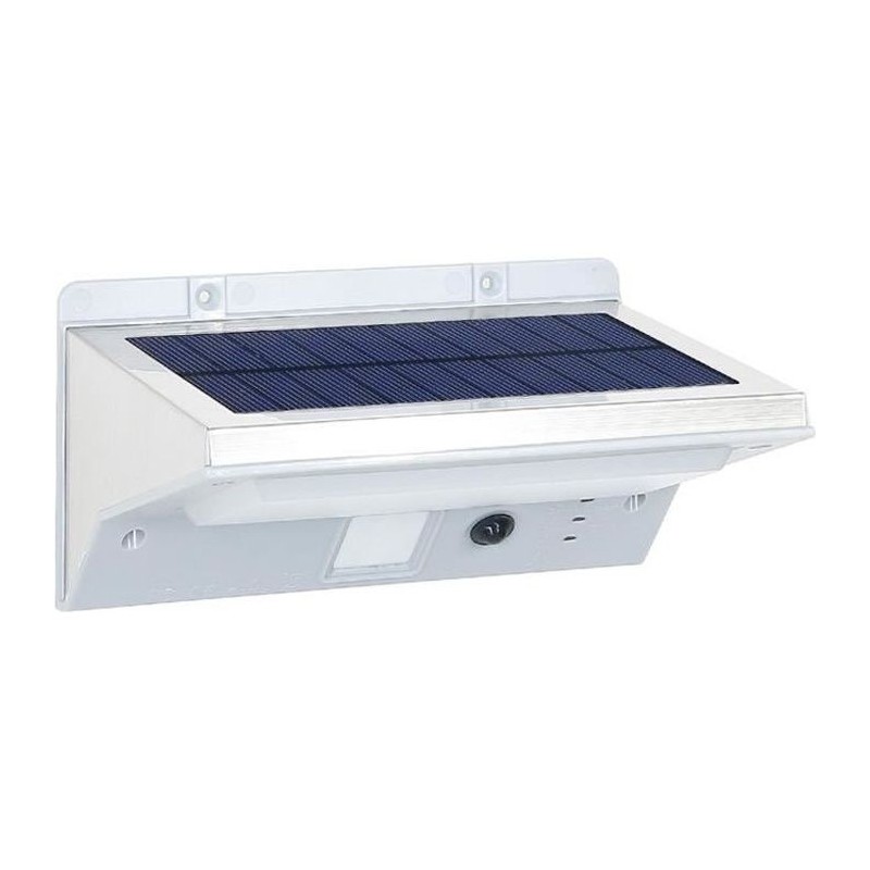 Spot solaire mural extérieur étanche avec détecteur - LUMI JARDIN - Spot solaire mural extérieur étanche avec détecteur - LUMI JARDIN -
