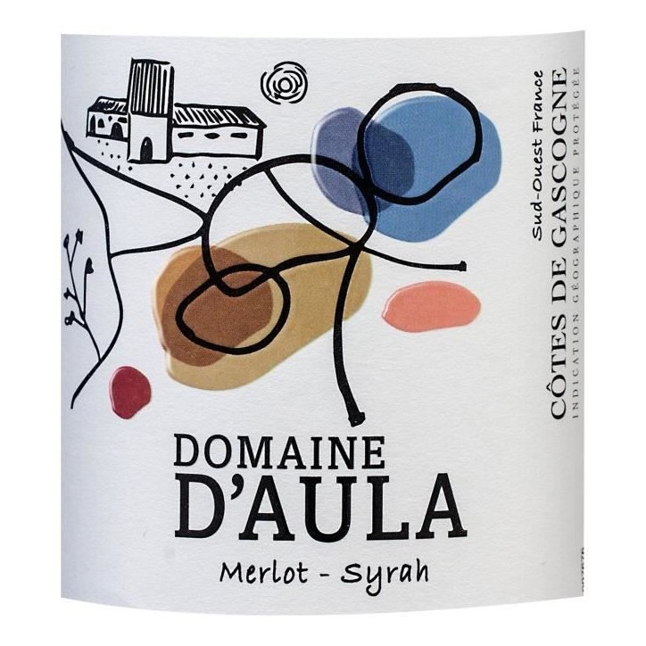 Château Plaimont Domaine D'Aula 2023 Côtes de Gascogne - Vin rouge du Sud-Ouest