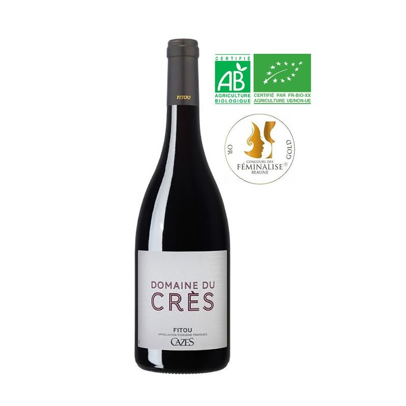 Domaine du Cres Cazes 2024 Fitou - Vin rouge de Languedoc - Bio