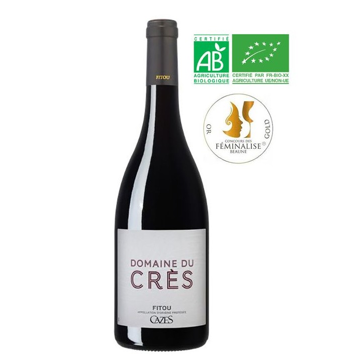 Domaine du Cres Cazes 2024 Fitou - Vin rouge de Languedoc - Bio