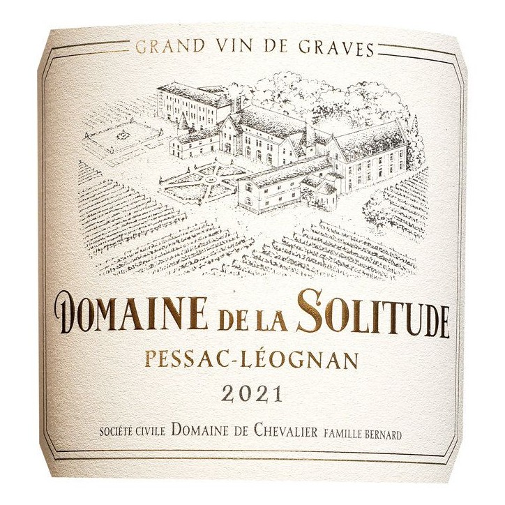 Domaine de la Solitude 2021 Pessac-Léognan - Vin blanc de Graves