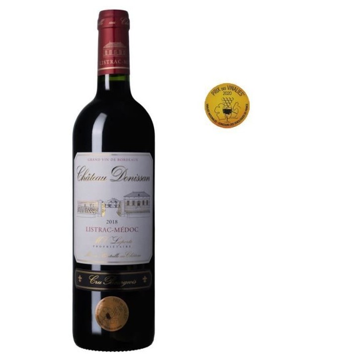Château Donissan 2018 Listrac-Médoc Cru Bourgeois - Vin rouge de Bordeaux