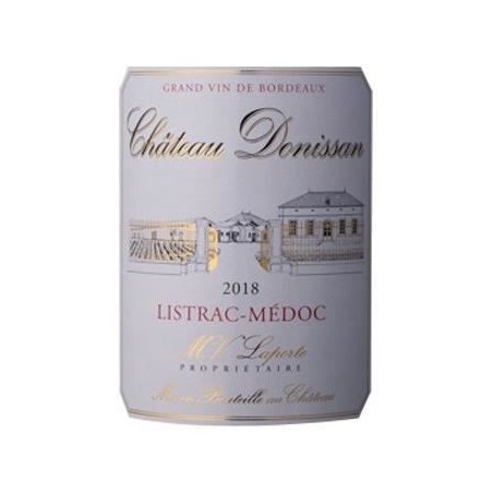 Château Donissan 2018 Listrac-Médoc Cru Bourgeois - Vin rouge de Bordeaux