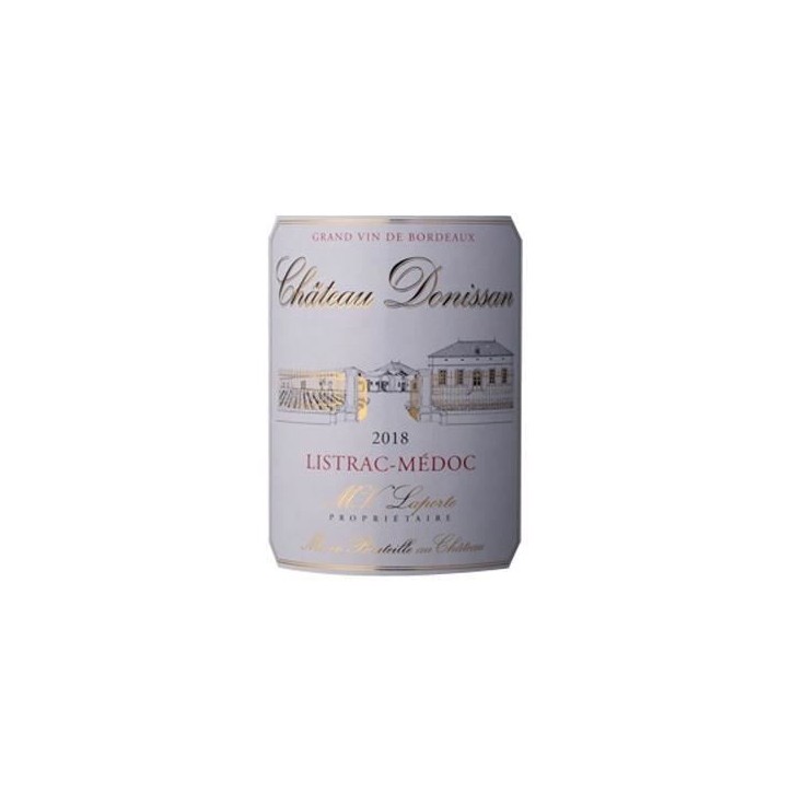 Château Donissan 2018 Listrac-Médoc Cru Bourgeois - Vin rouge de Bordeaux