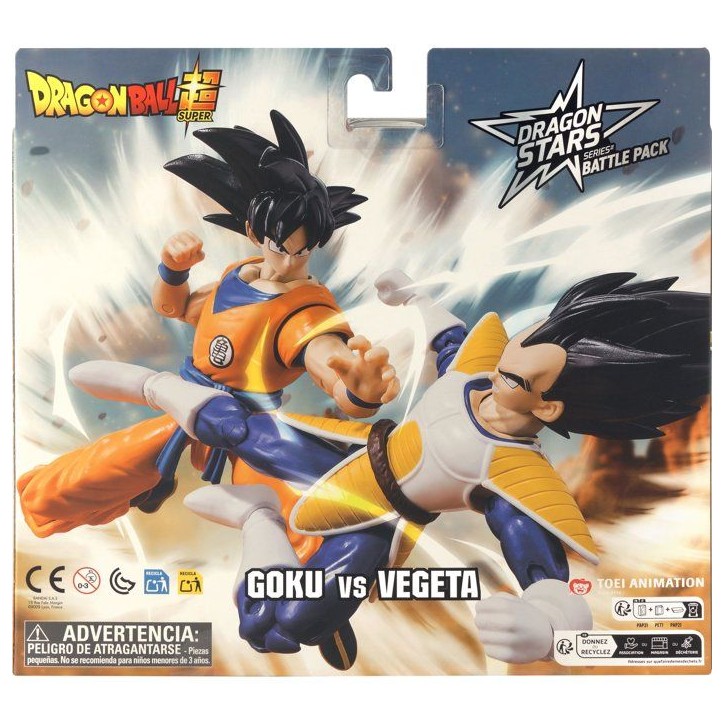 Figurines Dragon Stars 17cm - BANDAI - Dragon Ball Super - Battle Pack - Goku vs Vegeta - Pack de 2 figurines Collection Vegeta Figurines Dragon Stars 17cm - BANDAI - Dragon Ball Super - Battle Pack - Goku vs Vegeta - Pack de 2 figurines Collection Vegeta