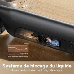 MOVA M10 - Aspirateur Eau et Poussiere - Flexible et pivotant a 90° -