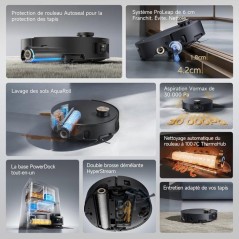 DREAME Aqua 10 Ultra Roller Complete - Robot Aspirateur Laveur - Netto