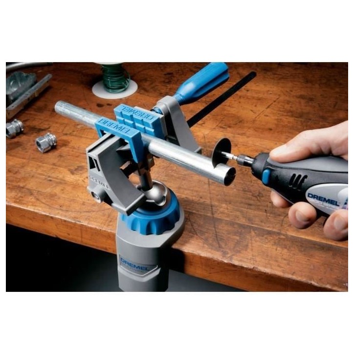 Etau - DREMEL - Multi-Vise 3 en 1 - Rotation 360° - Inclinaison 50°