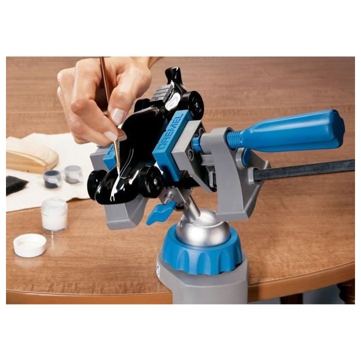 Etau - DREMEL - Multi-Vise 3 en 1 - Rotation 360° - Inclinaison 50°