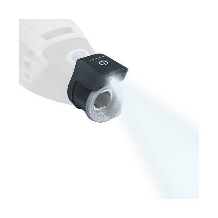 Module d'éclairage Dremel - LM1 - LED 360° - Noir et gris Module d'éclairage Dremel - LM1 - LED 360° - Noir et gris