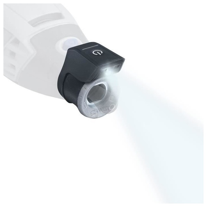 Module d'éclairage Dremel - LM1 - LED 360° - Noir et gris Module d'éclairage Dremel - LM1 - LED 360° - Noir et gris