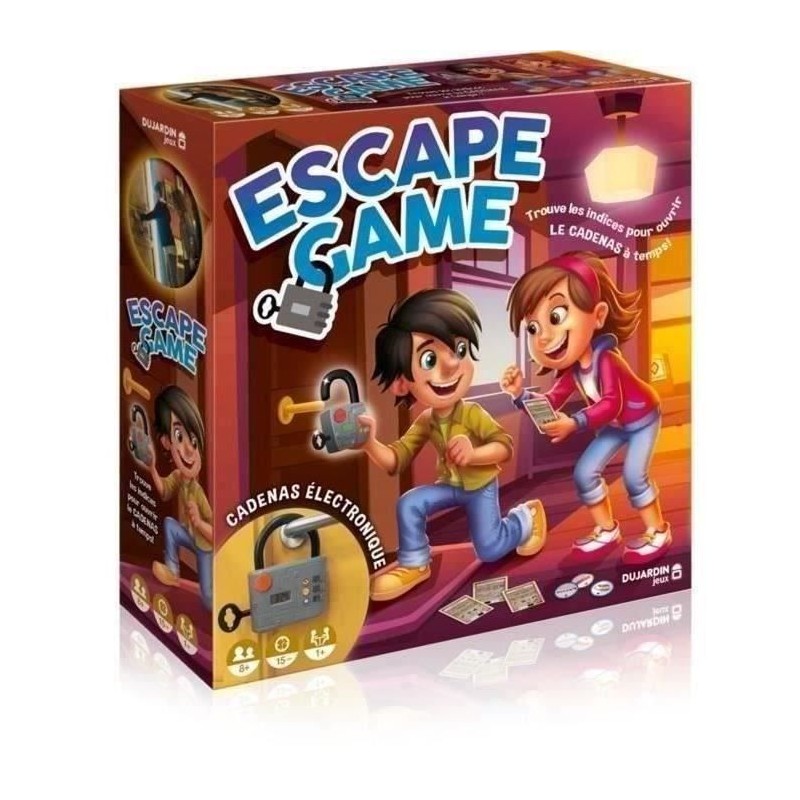 ESCAPE GAME 2024 - Jeu d'énigmes - DUJARDIN - Mission : ouvrir la ser