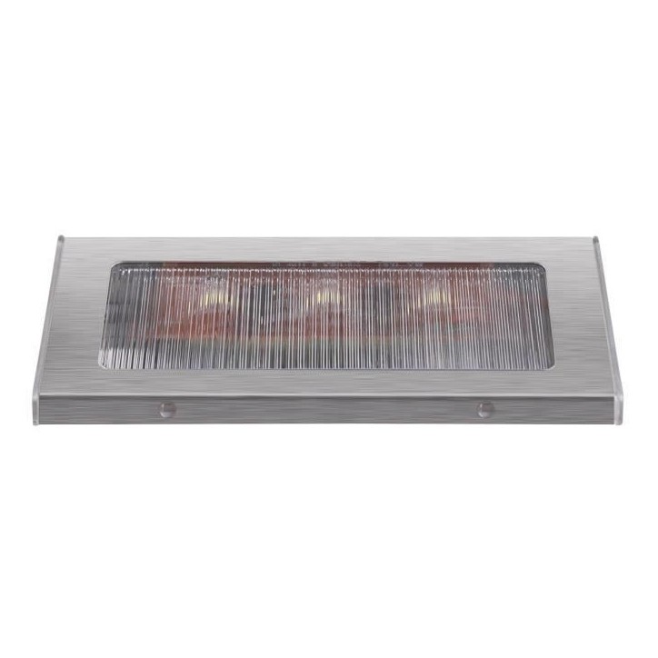 Spot solaire mural extérieur étanche - LUMISKY - 3 LEDs blanches - 2 modes d'éclairage
