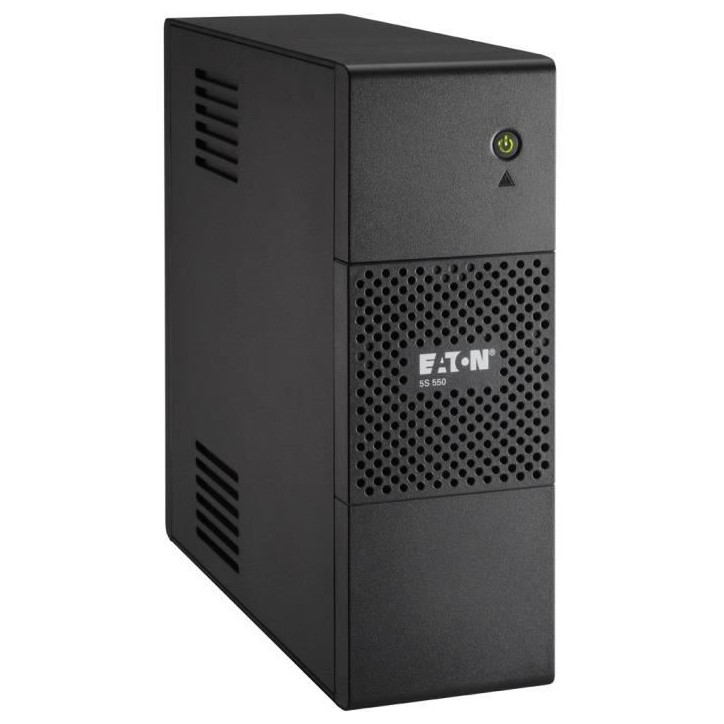 Onduleur Tour - Eaton - 5S - Line-Interactive UPS - 550VA - 4 prises IEC 10A - Parafoudre - Port USB - 5S500I
