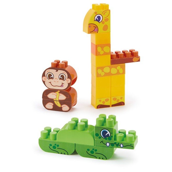 ECOIFFIER Abrick 1445 - Baril Jungle 70 Pieces - Abrick - 18 mois - Un maximum de combinaisons ECOIFFIER Abrick 1445 - Baril Jungle 70 Pieces - Abrick - 18 mois - Un maximum de combinaisons