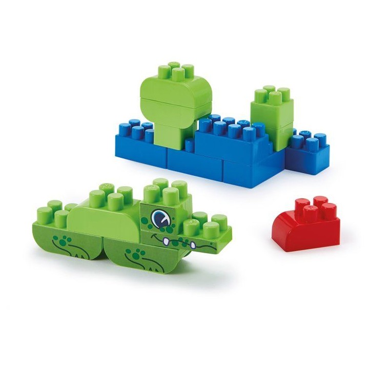 ECOIFFIER Abrick 1445 - Baril Jungle 70 Pieces - Abrick - 18 mois - Un maximum de combinaisons ECOIFFIER Abrick 1445 - Baril Jungle 70 Pieces - Abrick - 18 mois - Un maximum de combinaisons