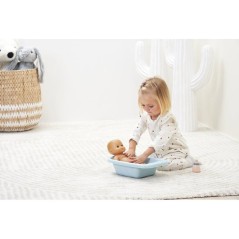 ECOIFFIER Nursery 787 - Baignoire Garnie 32 cm - 18 mois - Le bain de