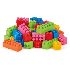 Sac tube briques - Abrick - ECOIFFIER - 50 pieces - Des 18 mois