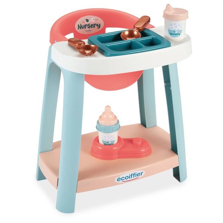 ECOIFFIER Nursery 1836 - Chaise Haute - 18 mois - Les premiers repas de Grands ECOIFFIER Nursery 1836 - Chaise Haute - 18 mois - Les premiers repas de Grands