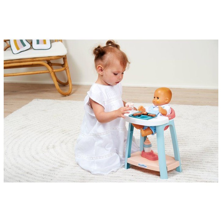 ECOIFFIER Nursery 1836 - Chaise Haute - 18 mois - Les premiers repas de Grands ECOIFFIER Nursery 1836 - Chaise Haute - 18 mois - Les premiers repas de Grands