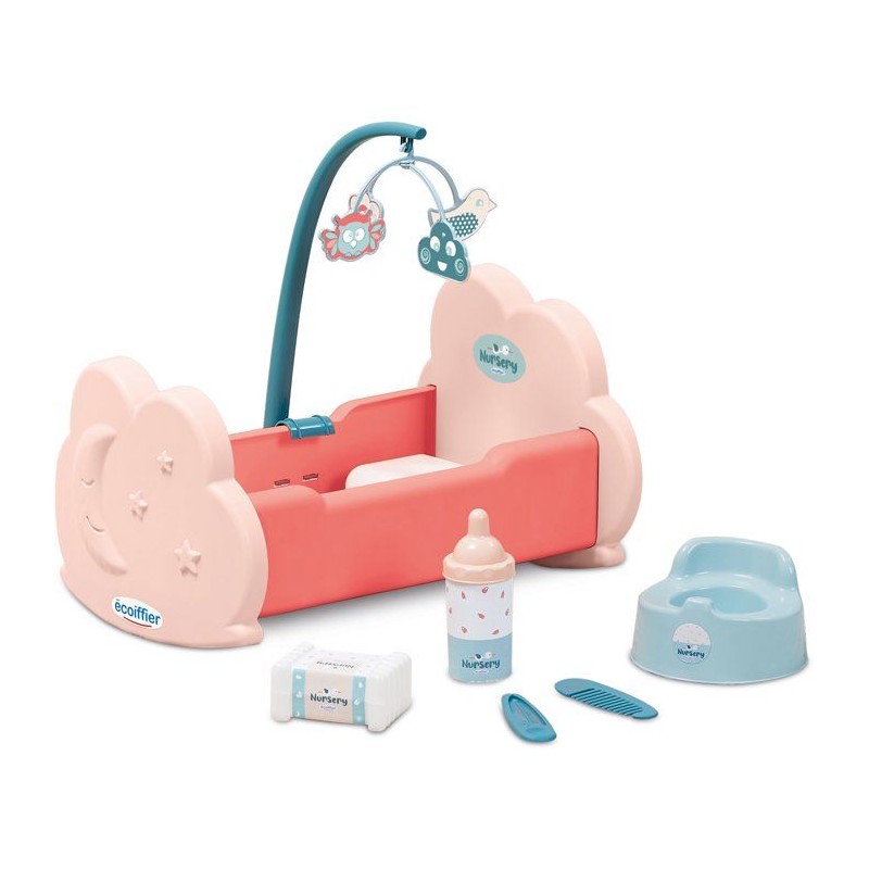 ECOIFFIER Nursery 1835 - Lit + Accessoires - 18 mois - Le rituel du co