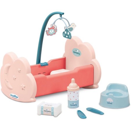 ECOIFFIER Nursery 1835 - Lit + Accessoires - 18 mois - Le rituel du co