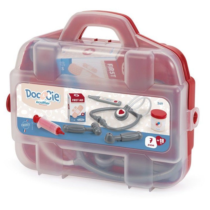 ECOIFFIER Médical 269 - Valisette Docteur 25,5 cm - 18 mois - Allo Docteur ?! ECOIFFIER Médical 269 - Valisette Docteur 25,5 cm - 18 mois - Allo Docteur ?!