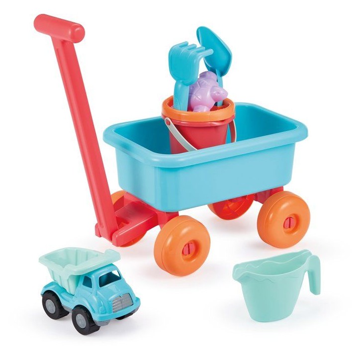 ECOIFFIER Plage 524 - Chariot de Plage Garni - 18 mois - Tout transporter a la plage ECOIFFIER Plage 524 - Chariot de Plage Garni - 18 mois - Tout transporter a la plage