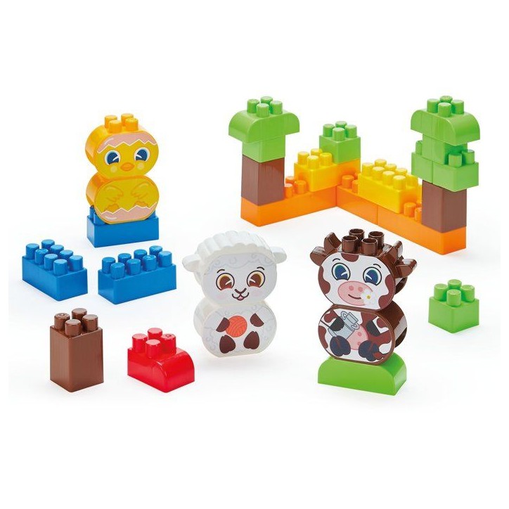 Coffret ferme - Abrick - ECOIFFIER - 150 pieces - Des 18 mois Coffret ferme - Abrick - ECOIFFIER - 150 pieces - Des 18 mois